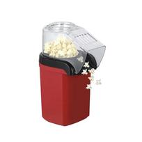 Premium Electric Popcorn Maker Hot Air Corn Popper Fast Heating Stylish Design Perfect For Homemade Snacks Home Theater Kitchen raudona