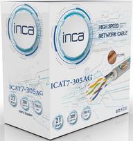 Inca kabel Ethernetowy ICAT7-305AG S/FTP1 23 AWG kabel CAT7 305M | ICAT7-305AG | 8681949015977