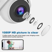 Apsaugos kameros, 1080P WiFi vidaus kamera: 2,4 GHz, naminių gyvūnėlių / kūdikių monitorius, 2 krypčių garsas, naktinis matymas