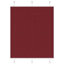 Plisuota žaliuze bordo raudona 105x150 cm audinio plotis