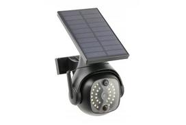 Įkraunamas LED prožektorius su judesio ir prieblandos jutikliu GUARDOS, 300lm, 6400K, IP65, kameros maketas, LD-GUARDOS-300-64, GTV