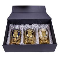 Faberge stiliaus Estiški kiaušiniai Danila-souvenirs, papuošalų dėžutės, 3 vnt.