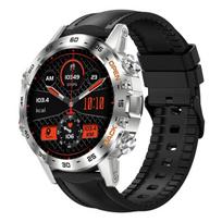 Išmanusis laikrodis Išmanusis laikrodis vyrams Gravity GT9-6, juodas/sidabrinis