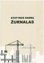 Statybos darbų žurnalas, A4 (106), 0720-051