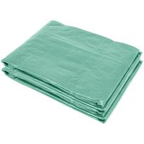 Šiltnamio plėvelė, 3 x 2 x 2 m, vandeniui atspari sodo plėvelė su UV apsauga, plastikinė plėvelė, šiltnamio dangtis, plėvelės tunelis, tunelio plėvelė lauko naudojimui, žalia