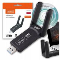 USB 3.0 "WiFi" 1300Mb 5 Ghz tinklo adapteris Zenwire WD-4605AC