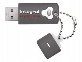 USB laikmena Integral Crypto Drive 64Gb Usb 3.0 Fips 197 šifruotas atmintukas