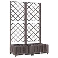 Sodo lovelis su treliažu 80 x 40 x 121,5 cm