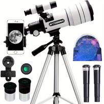 Astronominis teleskopas su trikoju