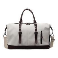 Weekender Duffle Bag Large Carry-on Tote with Shoe Compartment Crossbody Travel Overnight Bag for Gym Hospital Yoga Dance smėlis
