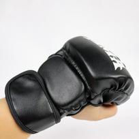 Treniruočių pirštinės, MMA treniruočių pirštinės – puse piršto ventiliuojamos delno odinės pirštinės su reguliuojamu riešo atrama boksui, kikboksui, muay Thai