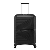Vidutinis lagaminas American Tourister Airconic Spinner Onyx Black M 67cm, juodas