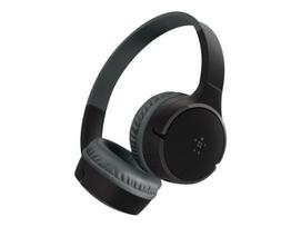 Vaikiški ausinės - BELKIN - Soundform Mini - Juoda - Laidinės - Ribotas garsas
