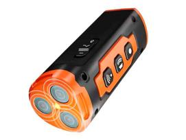 Šuns lojimo kontrolės įtaisas Dark Red Brand, juodas/oranžinis