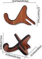 Medinis sulankstomas stovas instrumentams: ukulelei, mandolinai, smuikui
