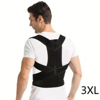 Nugaros laikysenos diržas, reguliuojamas laikysenos koreguotojas. , 3XL