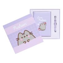 A5 užrašų knygelė - GRUPO ERIK - Pusheen - 192 puslapiai - Rašiklis įtrauktas - Kieta viršelio