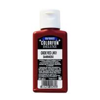 Skystas pigmentas Colorfun - 20-25 ml, tamsiai raudona spalva