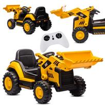 Vaikiškas elektrinis ekskavatorius Sun Baby CAT Gigant MP3, geltonas