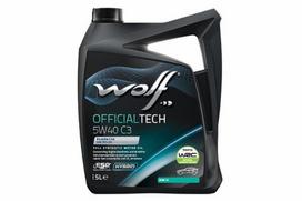 Wolf Officialtech 5W40 C3 5L variklinė alyva SN/CF,C2,C3-16, LL-04