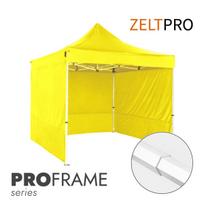 Prekybinė palapinė Zeltpro Proframe geltona, 2x2