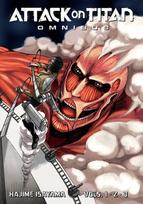 Komiksas Komiksas Manga Attack on Titan 3in1 Vol 1