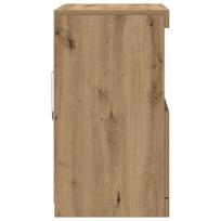 Šoninė spinta su LED šviesomis Artisan ąžuolas 60x37x67 cm