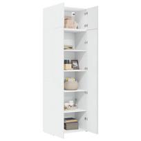 vidaXL Spintelė daiktams, balta, 70x42,5x225cm, apdirbta mediena