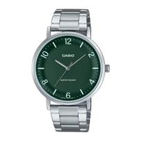 Išmanusis laikrodis Casio Mtp-vt03d-3b vyriškas laikrodis su nerūdijančio plieno apyranke