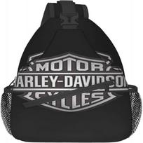 AU1895 Harley Davidson Slinginės rankinės Pečių kuprinės Krūtinės krepšiai Crossbody krepšiai Vandeniui atspari Lengva Lauko kuprinė Apsauga nuo vagystės Dieninė kuprinė