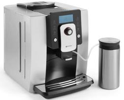 Automatinis kavos aparatas su pieno talpa, 600 ml, sidabrinis