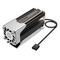Graugear M.2 Nvme 2280 aušintuvas su Pwm ventiliatoriumi ir šilumos vamzdžiu