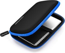 Dėklas kietajam diskui 2.5" Hdd/ssd, juoda/mėlyna