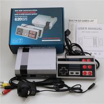 Žaidimų konsolė Mini TV vaizdo žaidimas Įmontuotas 620 Klasikinių žaidimų konsolė Rankinis grotuvas AV išvestis Vaikams Vaizdo žaidimų pultai Retro žaislai Dovanos, EU4 mygtukai