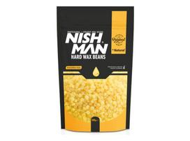 Depiliacinis vaškas granulėmis Nishman Hard Wax Beans Granul Wax Without Stripless, Natural, 500 g