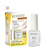 Kompleksas nagams 3in1 Revuele Fast Dry, Hard Coat & Glossy Shine Nail therapy, 10 ml