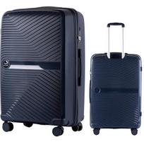 Didelis lagaminas Wings DQ181, 75cm mėlynas