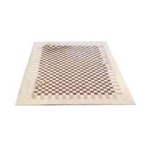 Kilimai,Ultra Soft Modern Shag Carpet | Pūkuotas neslidus valgomojo ir svetainės kilimėlis, prancūziška šaškių lenta -1-0,5*0,8