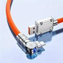 Greito įkrovimo USB-C laidas,  Oranžinė
