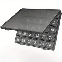 Mėnesinė tablečių dėžutė 30 skyrelių