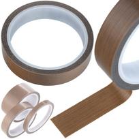 Juosta Rosfix 0,18mm – Atspari karščiui iki 300°C, Stiklo pluošto pagrindas, Plotis 40mm, Ilgis 10m