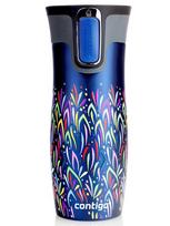 Termo puodelis „Contigo West Loop 2.0 470 ml – Floresy Granat Mat“