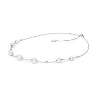 Sidabrinė grandinėlė moterims su perlais Brasco 44056 44056-45, 45