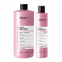 Regeneruojamasis šampūnas su keratinu pažeistiems plaukams Dikson Super Keratin, 300 ml
