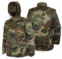 Vyriška žieminė striukė Mil-Tec US FIELDJACKET M65, Woodland