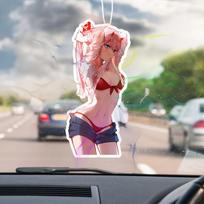 1vnt Šaunus Mielas Anime Dizaino Automobilio Oro Gaiviklis Pakabukas