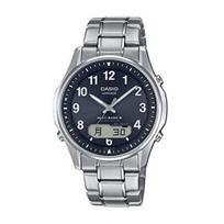 Casio Lineage Saulės energija maitomas Laikrodis Sidabrinis Radijo bangomis valdomas LCW-M100TSE-1A2JF Vyriškas juoda