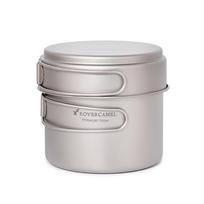 Ultralight Titanium Cookset Outdoor Camping Indų rinkinys 1100ml Puodo ir Ta8327B-1