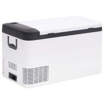Šaltdėžė su rankena ir adapteriu, 25l, balta
