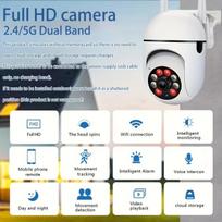 5G WiFi 360° Stebėjimo Kamera